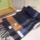 2025FW Scarf BURBERRY Elegant scarf that brightens up your winter mood