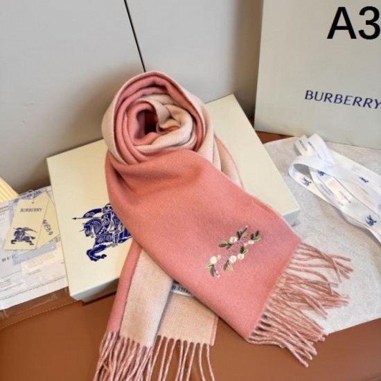 2025FW Scarf BURBERRY Burberry Bright and seasonal design