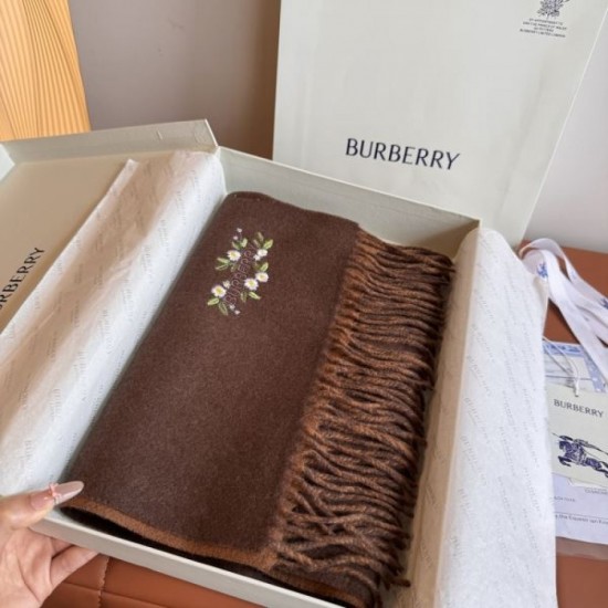2025FW Scarf BURBERRY Burberry Bright and seasonal design