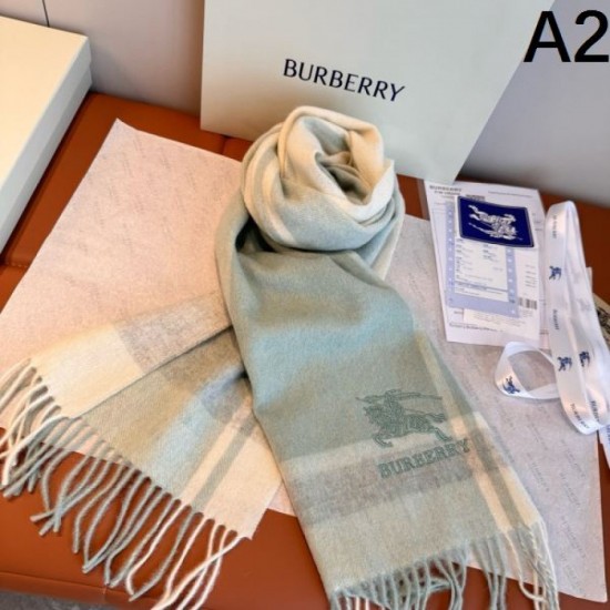 2025FW Scarf BURBERRY A masterpiece that combines elegance and casual feel