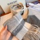 2025FW Scarf BURBERRY A masterpiece that combines elegance and casual feel