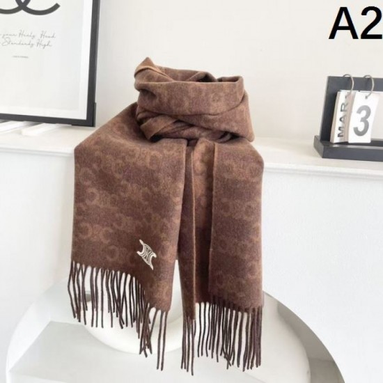2025FW Scarf CELINE CELINE Sophisticated scarf loved by celebrities and entertainers
