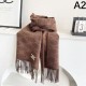 2025FW Scarf CELINE CELINE Sophisticated scarf loved by celebrities and entertainers