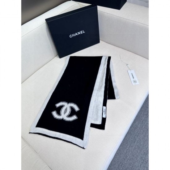 2025FW Scarf CHANEL CHANEL A refreshing new scarf that looks great with your fall/winter outfits