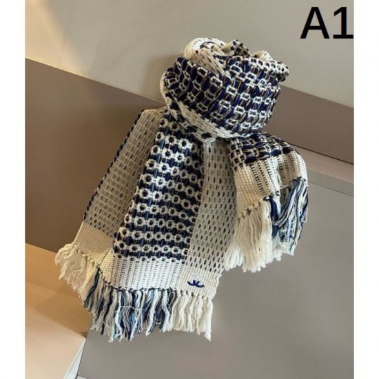 2025FW Scarf CHANEL CHANEL Trend scarf attracting attention from overseas celebrities
