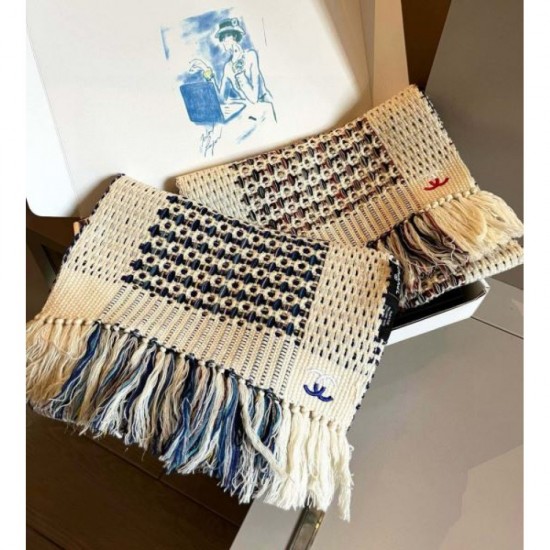 2025FW Scarf CHANEL CHANEL Trend scarf attracting attention from overseas celebrities