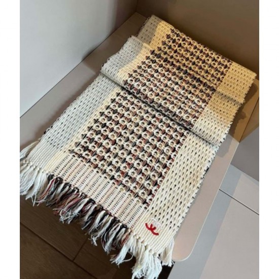 2025FW Scarf CHANEL CHANEL Trend scarf attracting attention from overseas celebrities
