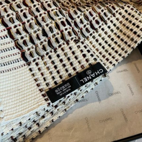 2025FW Scarf CHANEL CHANEL Trend scarf attracting attention from overseas celebrities