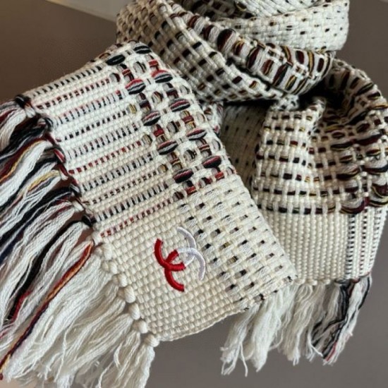 2025FW Scarf CHANEL CHANEL Trend scarf attracting attention from overseas celebrities