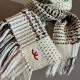 2025FW Scarf CHANEL CHANEL Trend scarf attracting attention from overseas celebrities