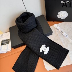 2025FW Scarf CHANEL This season's trendy gorgeous colors are attractive
