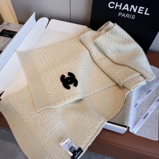 2025FW Scarf CHANEL This season's trendy gorgeous colors are attractive