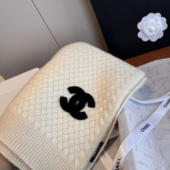 2025FW Scarf CHANEL This season's trendy gorgeous colors are attractive