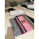 2025FW Scarf CHANEL CHANEL Hot topic! Immediately sold out items with outstanding elegance
