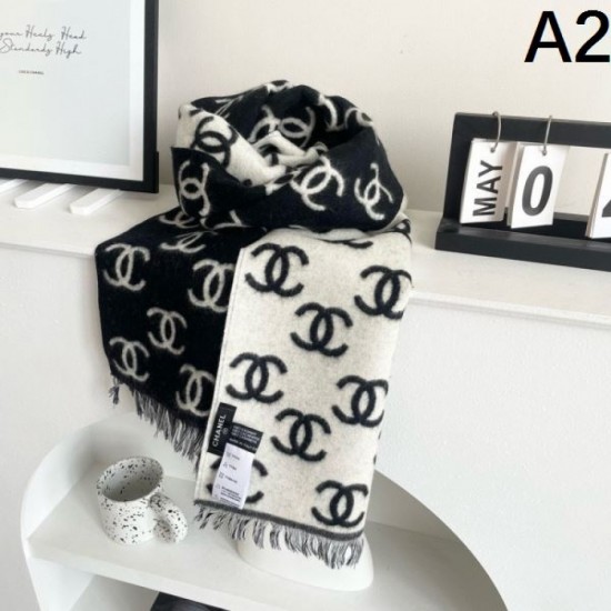 2025FW Scarf CHANEL CHANEL The latest fashionable scarf that is gaining popularity