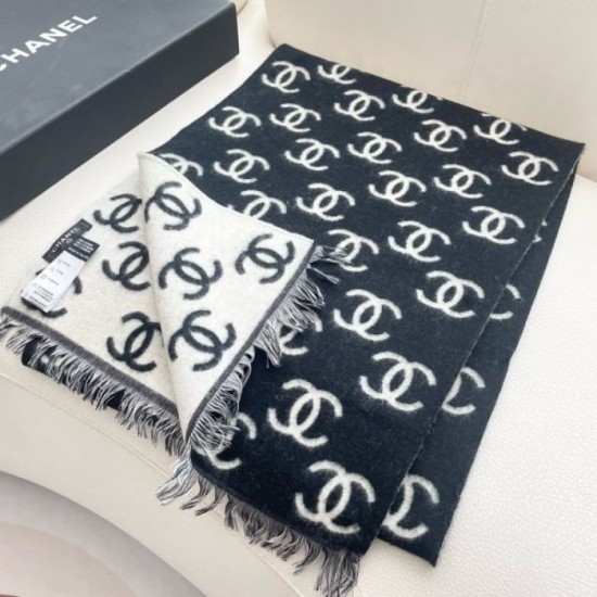 2025FW Scarf CHANEL CHANEL The latest fashionable scarf that is gaining popularity
