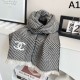 2025FW Scarf CHANEL CHANEL Casual and elegant design