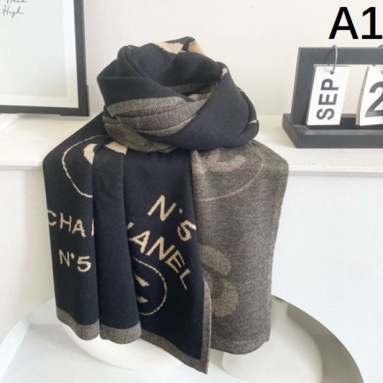 2025FW Scarf CHANEL CHANEL Increased femininity with elegant winter colors