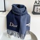 2025FW Scarf DIOR Popular items featured in magazines