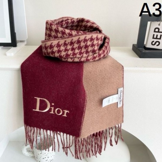 2025FW Scarf DIOR Popular items featured in magazines
