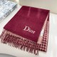 2025FW Scarf DIOR Popular items featured in magazines