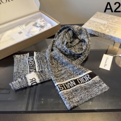 2025FW Scarf DIOR Trendy scarf to match with tops this season