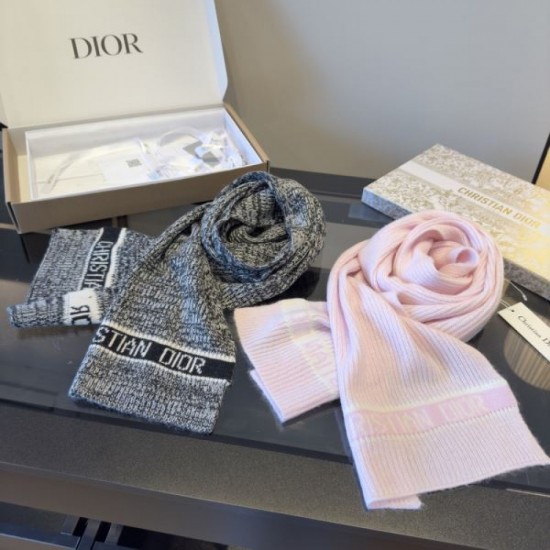 2025FW Scarf DIOR Trendy scarf to match with tops this season