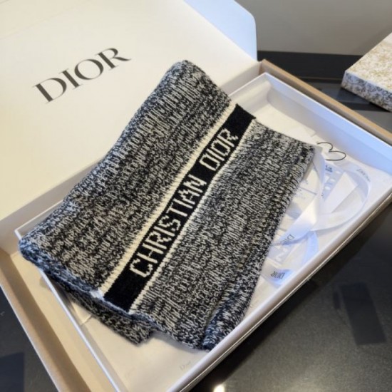 2025FW Scarf DIOR Trendy scarf to match with tops this season