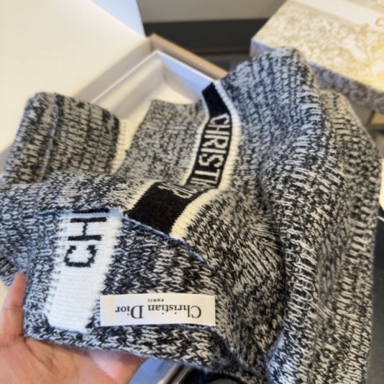 2025FW Scarf DIOR Trendy scarf to match with tops this season