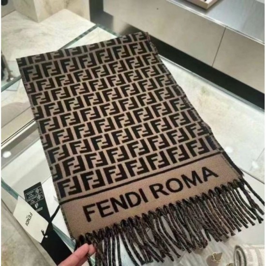 2025FW Scarf FENDI Adult scarf for elegant casual look