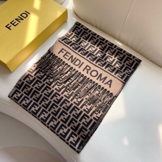 2025FW Scarf FENDI Adult scarf for elegant casual look