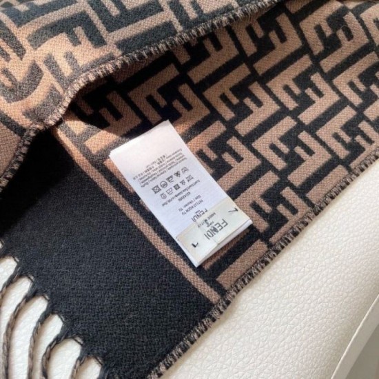2025FW Scarf FENDI Adult scarf for elegant casual look