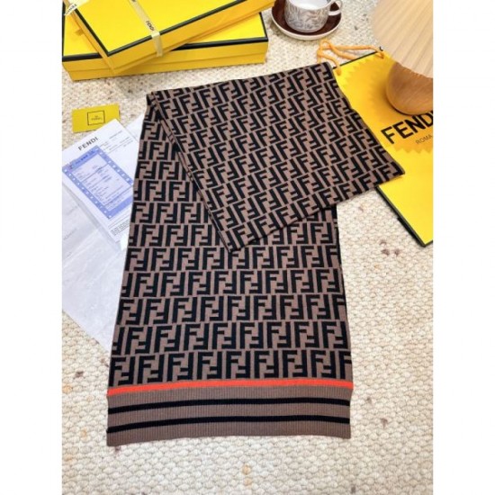 2025FW Scarf FENDI Elegant and sophisticated casual style