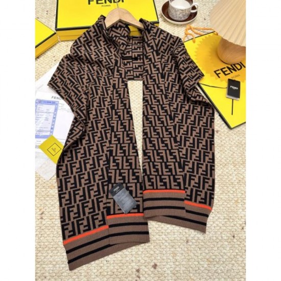 2025FW Scarf FENDI Elegant and sophisticated casual style