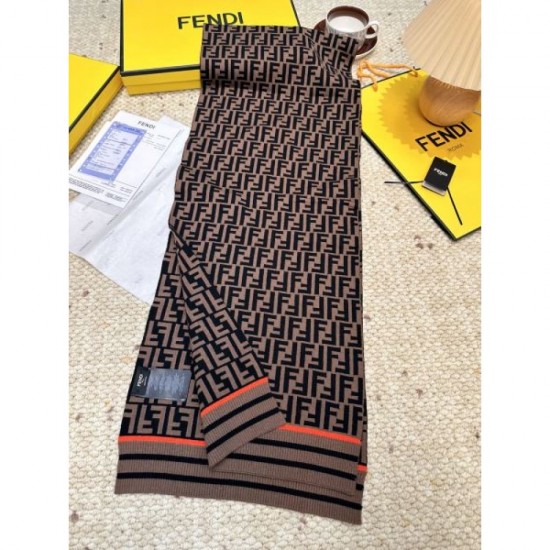 2025FW Scarf FENDI Elegant and sophisticated casual style