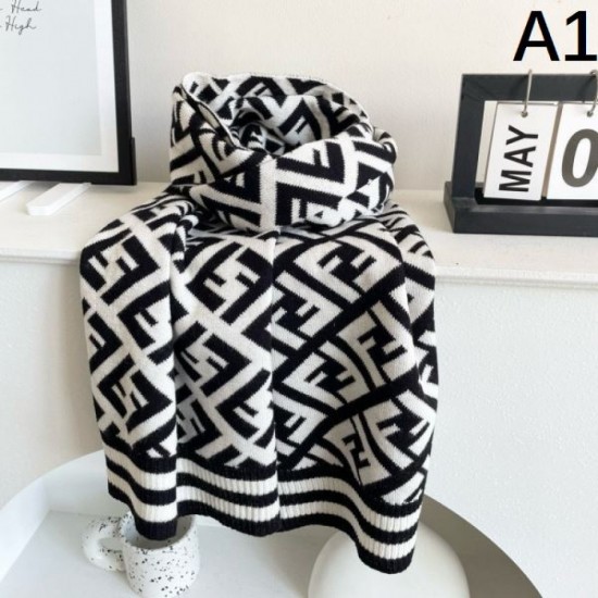 2025FW Scarf FENDI Featured scarf to heighten your fashion sense