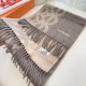 2025FW Scarf HERMES Unique scarf that will become the main character of your Hermes outfit