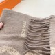 2025FW Scarf HERMES Unique scarf that will become the main character of your Hermes outfit