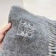 2025FW Scarf LOEWE A must-see sophisticated scarf for fashion experts