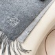 2025FW Scarf LOEWE A must-see sophisticated scarf for fashion experts