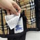 BURBERRY Burberry Cotton Filler 2025 Fall/Winter New Item A very popular brand item BURBERRY Burberry Cotton Filler 2025 Fall/Winter New Item A very popular brand item