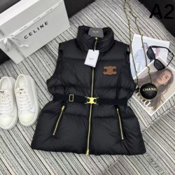 CELINE Down Vest 2025 New Autumn/Winter Popular brand that is getting a lot of attention this autumn