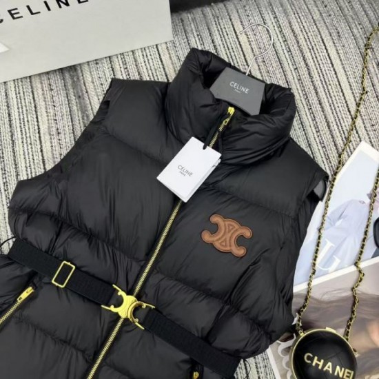 CELINE Down Vest 2025 New Autumn/Winter Popular brand that is getting a lot of attention this autumn CELINE Down Vest 2025 New Autumn/Winter Popular brand that is getting a lot of attention this autumn