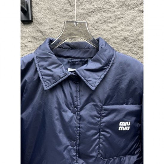 MIU MIU Cotton lining 2025 Fall/Winter new item Overwhelmingly popular stylish outerwear MIU MIU Cotton lining 2025 Fall/Winter new item Overwhelmingly popular stylish outerwear