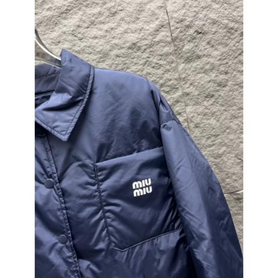 MIU MIU Cotton lining 2025 Fall/Winter new item Overwhelmingly popular stylish outerwear MIU MIU Cotton lining 2025 Fall/Winter new item Overwhelmingly popular stylish outerwear