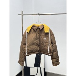 MIU MIU Down Jacket 2025 New Autumn/Winter New Fashionable Style This Season