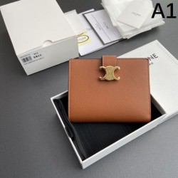 2025SS Continuing popular items CELINE Bifold wallet