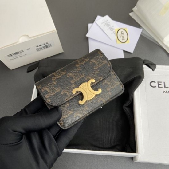 2025SS CELINE Card Case for Aiming to Be an Advanced Fashionable