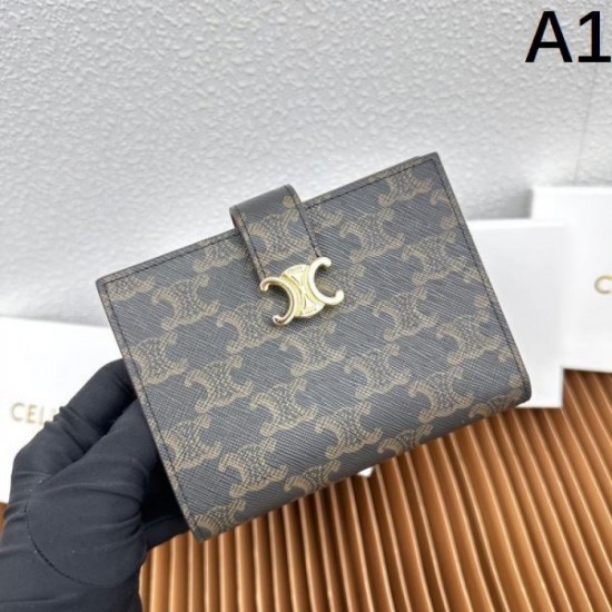 2025FW bifold wallet CELINE Celine limited sale! Get the latest release at a discount