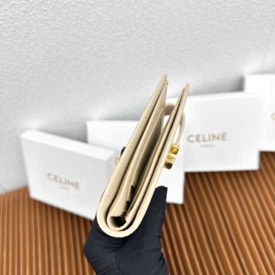 2025FW bifold wallet CELINE Celine limited sale! Get the latest release at a discount